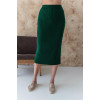 Emerald-colored skirt "Katherine"