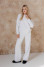 Брючний костюм «Кетрін» білого кольору