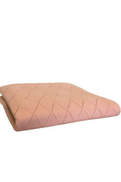 Плед «Вінтаж» персикового кольору