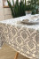 Праздничная скатерть «Версаль-серая»