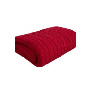 Plaid "Exclusive" red, 140x180 cm