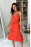 Сукня «Мадлен» коралового кольору