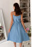 Платье "Мадлен" голубого цвета