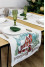 New Year's table runner "Festive House"
