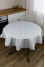 Festive round tablecloth "Ice"
