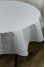Festive round tablecloth "Ice"