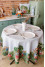 Easter round tablecloth "Glavyna"