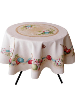 Easter round tablecloth "Spring"