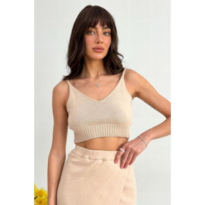 Топ «Сесілія» бежевого цвета