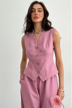 Жилетка «Шедоу» кольору попелу троянди