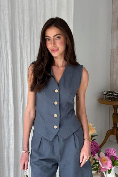 Жилетка «Шедоу» графітового кольору