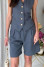 "Shadow" shorts in graphite color