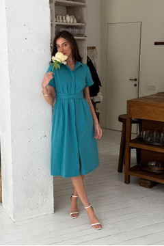 Сукня «Сієна» бірюзового кольору