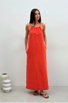 Сукня «Афіна» коралового кольору