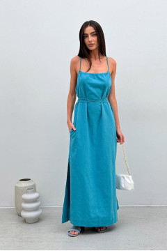 Сукня «Афіна» бірюзового кольору