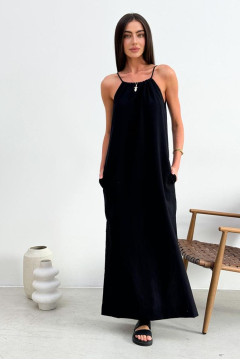 Сукня «Афіна» чорного кольору