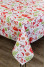 Christmas tablecloth "Santa" white