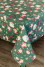 New Year's tablecloth "Santa" green