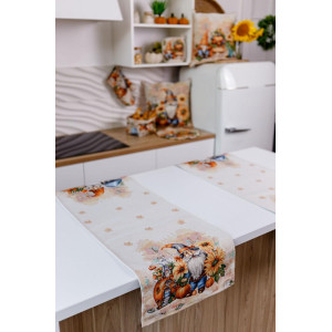 Дорожка на стол «Гарбузові гноми»