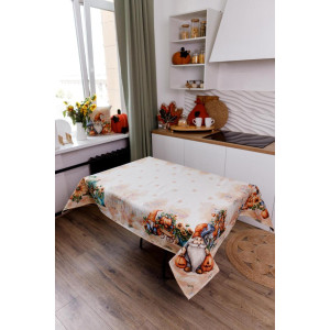 Праздничная скатерть «Гарбузові гноми»