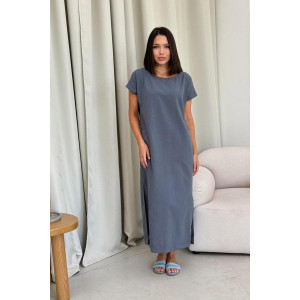 Платье «Маргарет» графитового цвета