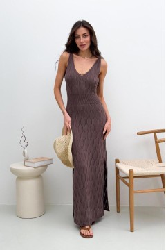 Сукня «Емілія» кавового кольору