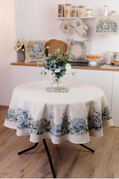 Easter round tablecloth "Spring"