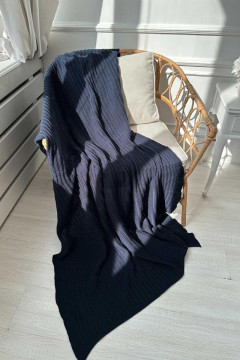 Плед «Конрад» синього кольору