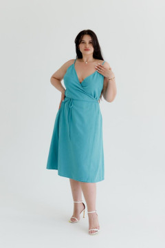 Платье "Мадлен" бирюзового цвета