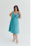 Платье "Мадлен" бирюзового цвета