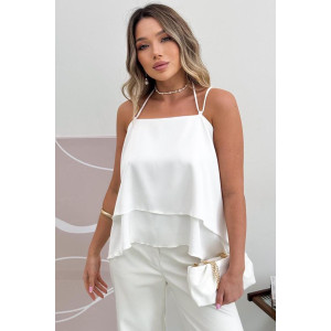 Блуза «Елада» білого кольору