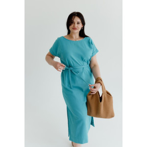 Платье «Маргарет» бирюзового цвета