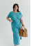 Платье «Маргарет» бирюзового цвета