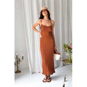 Сукня «Нонна» бурштинового кольору