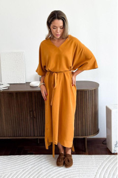 "Becky" mustard dress