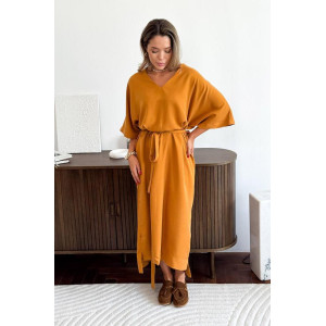 "Becky" mustard dress