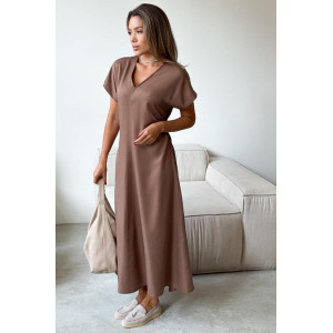 Платье «Селеста» цвета капучино