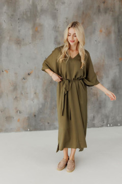 Сукня «Беккі» оливкового кольору