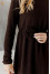 Сукня «Ніколь-міді» шоколадного кольору