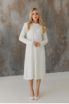 Сукня «Ніколь-міді» молочного кольору