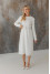 Сукня «Ніколь-міді» молочного кольору