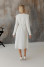 Сукня «Ніколь-міді» молочного кольору