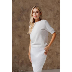 Футболка «Кетрін» білого кольору