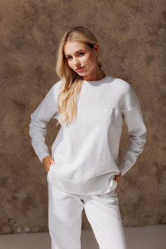 Джемпер «Кетрін» белого цвета