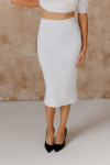 Спідниця «Кетрін» білого кольору