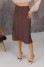 Спідниця «Ліорін» шоколадного кольору