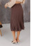 Спідниця «Ліорін» шоколадного кольору