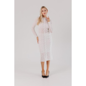 Платье «Соломія» молочного цвета