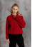 Джемпер «Фіона» червоного кольору