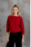 Джемпер «Селеста» червоного кольору